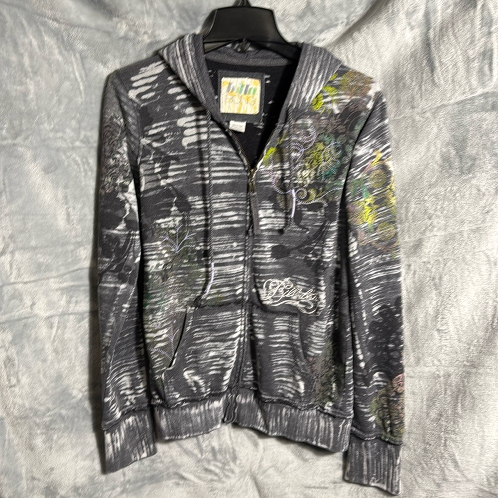 Y2K Billabong hoodie women’s size large embroidery and color designs‎